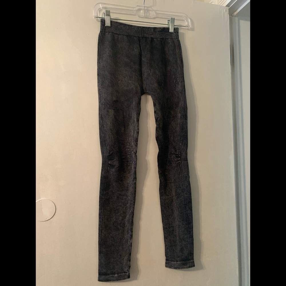 Distressed Leggings - NEVER WORN